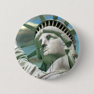 LIBERTY 6 CM ROUND BADGE