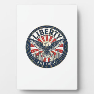 Liberty Adventure Patriotic Patriotic Pulp Book Co Plaque