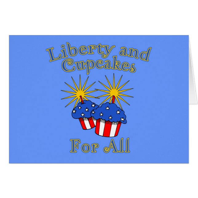Liberty and Cupcakes for All Products (Front Horizontal)