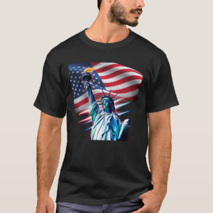 Liberty and Freedom: American Pride T-Shirt