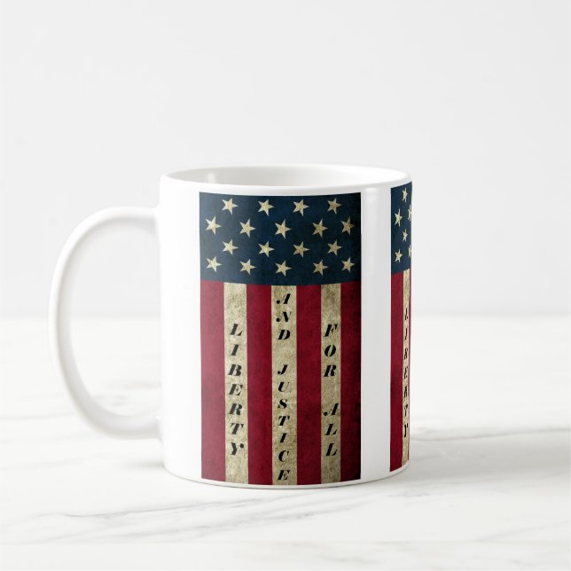 Liberty And Justice For All Mug (Left)