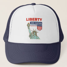 Liberty And Justice Patriotic American Freedom 
