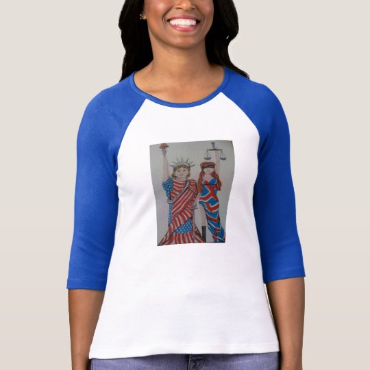 Liberty and Justice USA UK T-Shirt