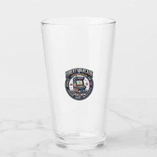 Liberty Arcade Patriotic Patriotic Arcade Gamer US Glass