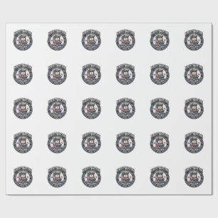 Liberty Arcade Patriotic Patriotic Arcade Gamer US Wrapping Paper