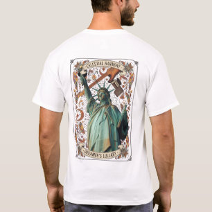 Liberty Artistic Statue & Dreamer’s Lullaby Grap T-Shirt