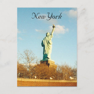 liberty back postcard