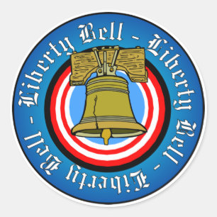 Liberty Bell Classic Round Sticker