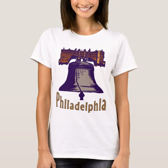Liberty Bell Philadelphia T-Shirt (Front)