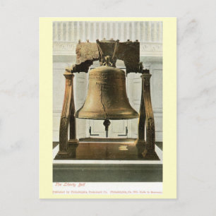 Liberty Bell, Philadelphia Vintage Postcard