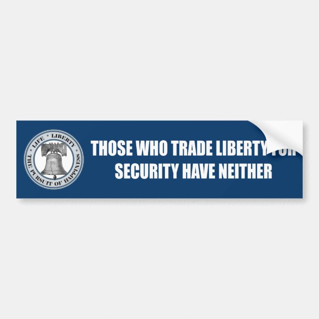 Liberty Bell -Trade Bumper Sticker (Front)