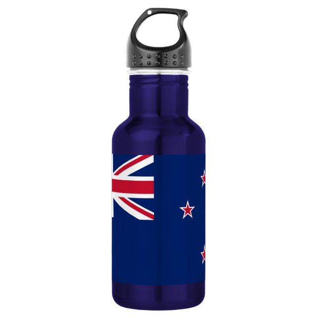 Liberty Bottle with flag of New Zealand (Front)