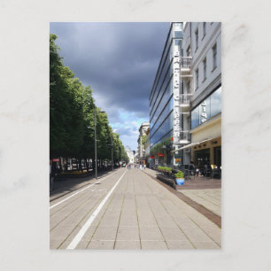 Liberty boulevard in Kaunas Postcard