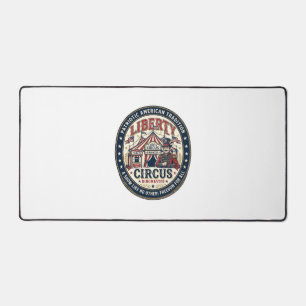 Liberty Circus Patriotic Patriotic Circus Ringmast Desk Mat