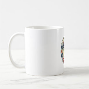 Liberty Clown Patriotic Patriotic Clowncore Cute V Coffee Mug