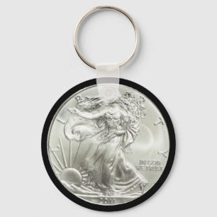 LIBERTY COIN KEY RING