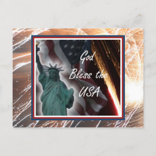 Liberty Collage Postcard