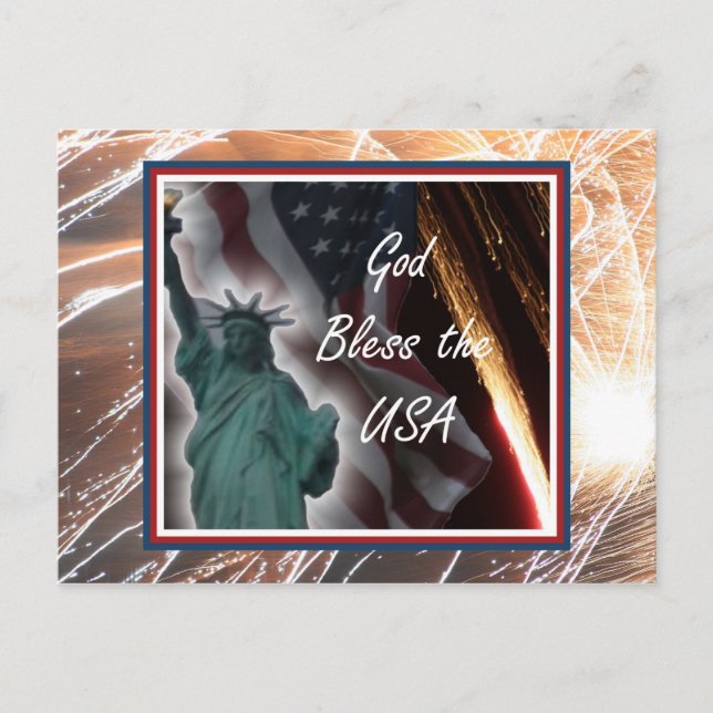 Liberty Collage Postcard (Front)