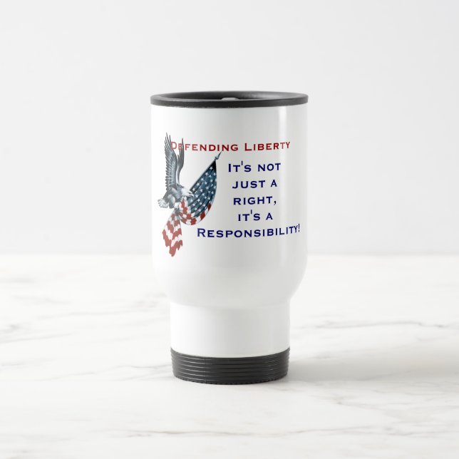 Liberty Defender... Travel Mug (Center)