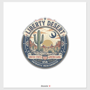 Liberty Desert Patriotic Patriotic Desert Cactus U