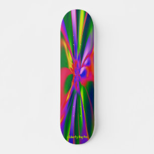 LIBERTY DOG PRO SHOP PSYCHEDELICA MADNESS DECK SKATEBOARD
