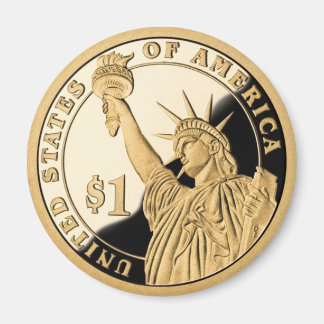 Liberty Dollar Coin Magnet