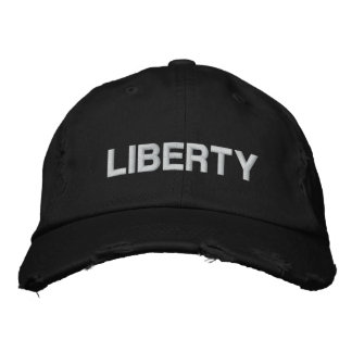 LIBERTY EMBROIDERED HAT