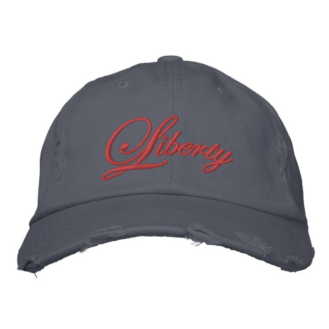 Liberty Embroidered Hat (Front)