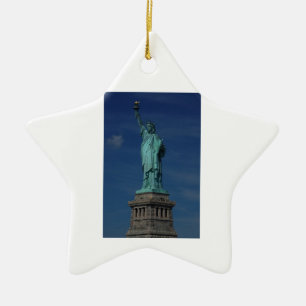 Liberty Enlightening the World - Statue of Liberty Ceramic Tree Decoration