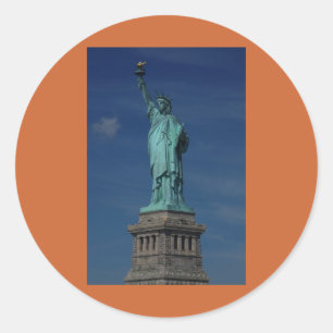 Liberty Enlightening the World - Statue of Liberty Classic Round Sticker