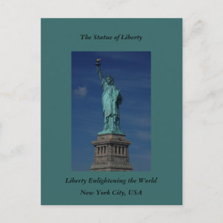 Liberty Enlightening the World - Statue of Liberty Postcard