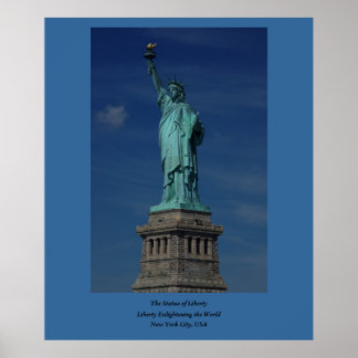 Liberty Enlightening the World - Statue of Liberty Poster