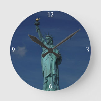Liberty Enlightening the World - Statue of Liberty Round Clock