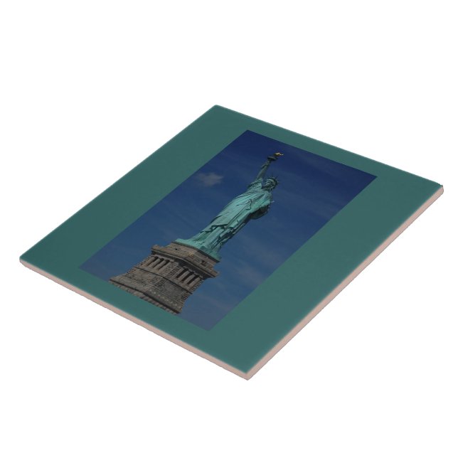 Liberty Enlightening the World - Statue of Liberty Tile (Side)