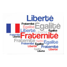 Liberty, Equality, Fraternity French Flag