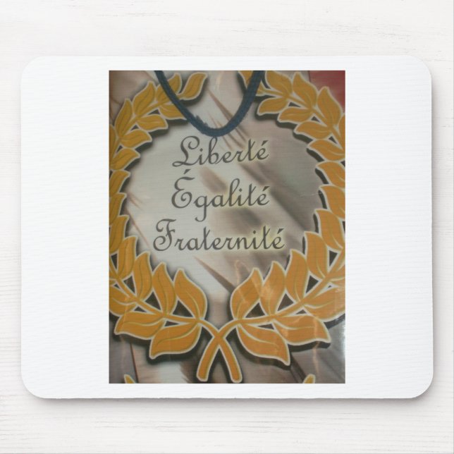 Liberty Equality Fraternity.png Mouse Mat (Front)