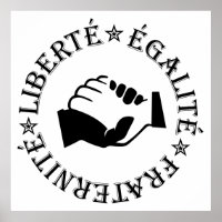 Liberty, equality, fraternity
