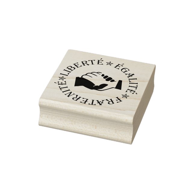 Liberty, equality, fraternity rubber stamp (Stamp)