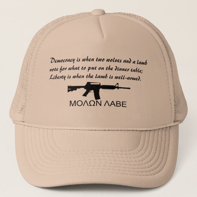 Liberty Explained Trucker Hat (Front)