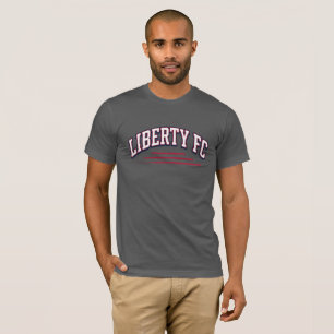 Liberty FC Navy Star Tee Premium USA Football