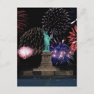 Liberty Fireworks 1 Postcard