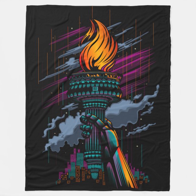 Liberty Fleece Blanket (Front)