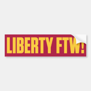 Liberty For The Win Bumper Sticker