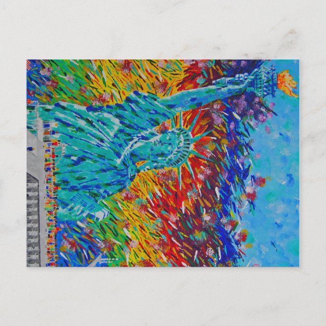 Liberty Freedom Postcard (Front)