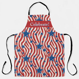 Liberty Grill Patriotic BBQ Apron