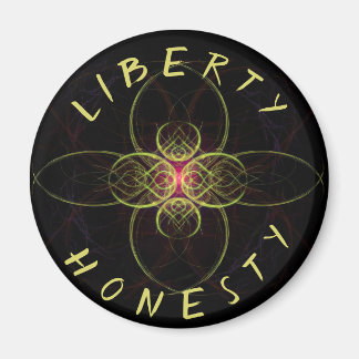 Liberty & Honesty Mystery Medallion Magnet