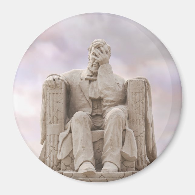 Liberty is Crumbling magnet (Front)