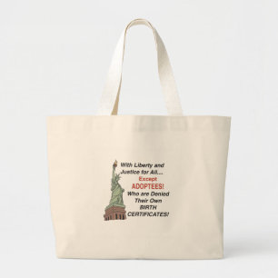 Liberty & Justice Large Tote Bag