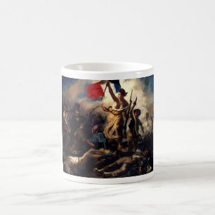 Liberty Leading the People, Eugene Delacroix Coffee Mug