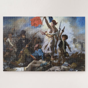 Liberty Leading the People: Eugène Delacroix Jigsaw Puzzle